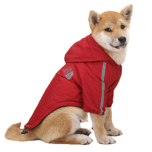 Waterproof Dogs Clothes Reflective Pet Coat For Small Medium Dogs Winter Warm