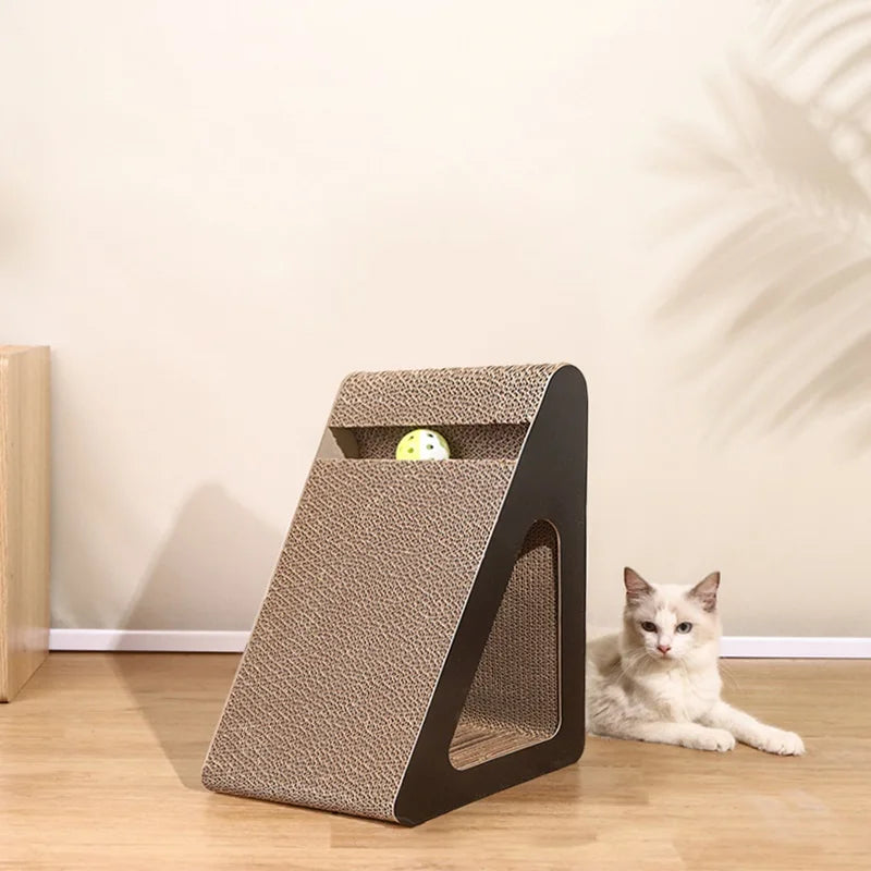 Cat Scratch Cardboard with Rotating Ball Wear-resistant