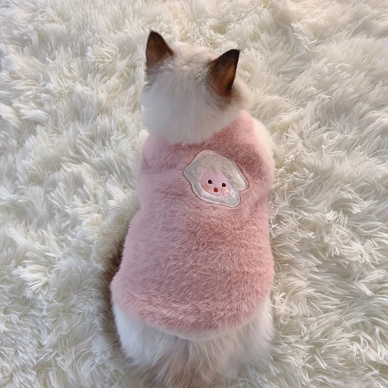 Cats Accessories Pets Warm Kittens Clothes for Winter