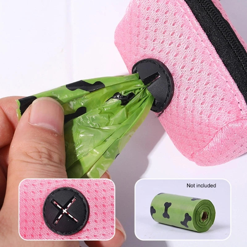 Dog Poop Pickup Bag Holder Pet Waste Bag Dispenser for Dog Pooper Cleaning Tool