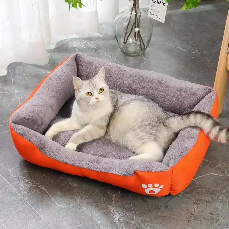 Large Pet Cat and Dog Bed Warm Comfortable Dog House