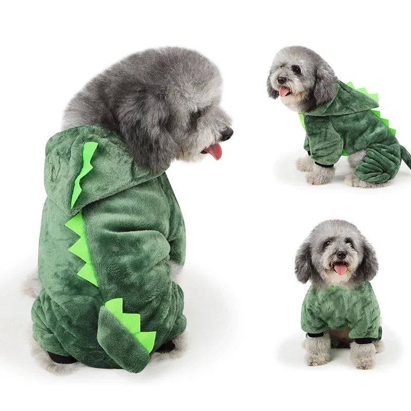 Fleece Soft Warm Pet Dog Jumpsuits Clothing for Dogs