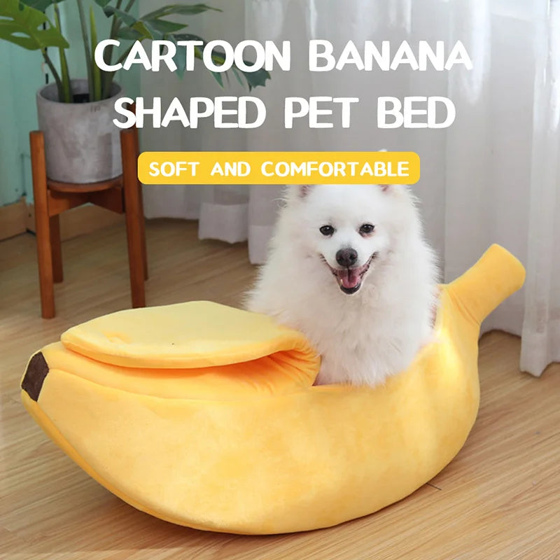 Banana Cat Bed House Funny Cute